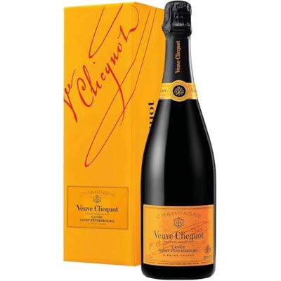 Veuve Clicquot Champagne Brut AOC Cuvée Saint-Pétersbourg 0,75 ℓ, Astucciato - Publicité Veuve Clicquot Champagne Brut AOC Cuvée Saint-Pétersbourg 0,75 ℓ, Astucciato - Publicité