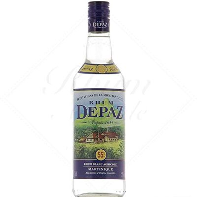 Depaz Rhum Blanc Agricole 70cl - Publicité Depaz Rhum Blanc Agricole 70cl - Publicité