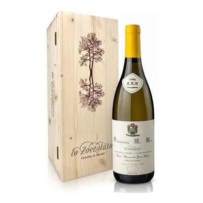Lo Zoccolaio Vin Blanc Langhe Doc Chardonnay « Re Noir » En Caisse Bois Coffret Cadeau 1 X 750 Ml - Publicité Lo Zoccolaio Vin Blanc Langhe Doc Chardonnay « Re Noir » En Caisse Bois Coffret Cadeau 1 X 750 Ml - Publicité