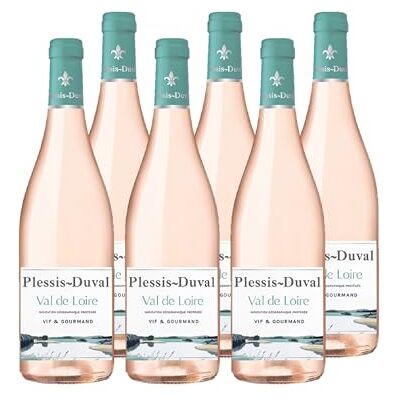 PLESSIS-DUVAL Vin Rosé IGP Val de Loire 6x75cl - Publicité PLESSIS-DUVAL Vin Rosé IGP Val de Loire 6x75cl - Publicité