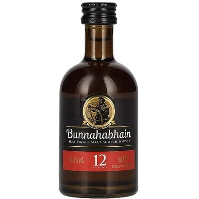 Bunnahabhain Un Chillfilte Single Malt Whisky 5cl - Publicité Bunnahabhain Un Chillfilte Single Malt Whisky 5cl - Publicité