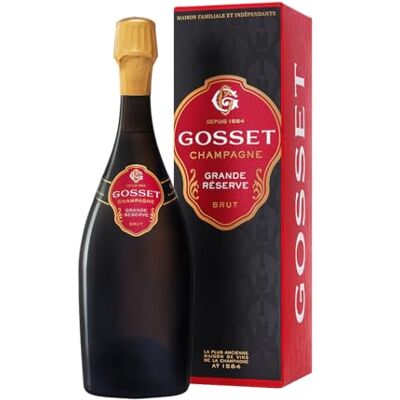 Gosset De Champagne Brut Grande Réserve 75 cl - Publicité Gosset De Champagne Brut Grande Réserve 75 cl - Publicité