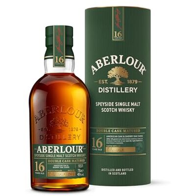 ABERLOUR 16 ans Whisky Ecossais Single Malt 40%, 70cl - Publicité ABERLOUR 16 ans Whisky Ecossais Single Malt 40%, 70cl - Publicité