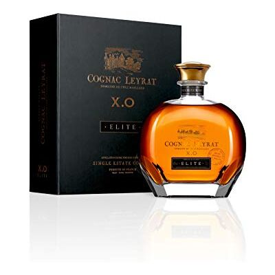 LEYRAT , Coffret Cognac XO Elite carafe 70cl, 40% alc, Single Estate Cognac Cru Fins Bois, en coffret - Publicité LEYRAT , Coffret Cognac XO Elite carafe 70cl, 40% alc, Single Estate Cognac Cru Fins Bois, en coffret - Publicité