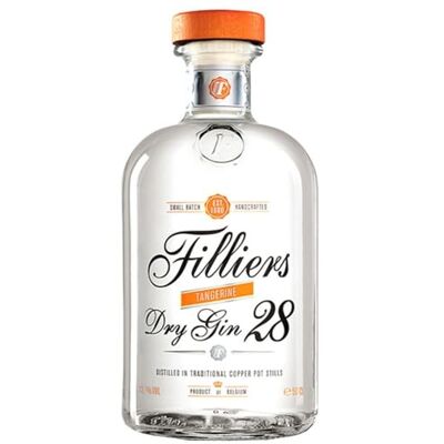 Filliers Dry Gin 28 TANGERINE 43,7% Vol. 0,5l - Publicité Filliers Dry Gin 28 TANGERINE 43,7% Vol. 0,5l - Publicité
