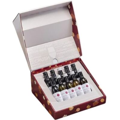 E-TASTING Formation vin WSET Coffret de dégustation de vin Niveau 1 Vin Rouge/Blanc/Rosé Formation œnologie 10 x 50 mL - Publicité E-TASTING Formation vin WSET Coffret de dégustation de vin Niveau 1 Vin Rouge/Blanc/Rosé Formation œnologie 10 x 50 mL - Publicité