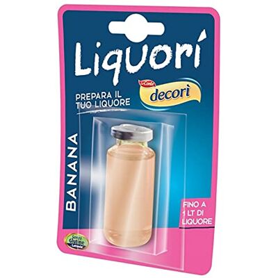 Decorì Banana Extrait pour liqueurs. Publicité Decorì Banana Extrait pour liqueurs. Publicité