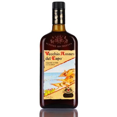 Caffo Vecchio Amaro Del Cappo – 70 cl - Publicité Caffo Vecchio Amaro Del Cappo – 70 cl - Publicité