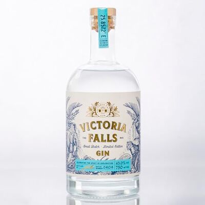 VICTORIA FALLS GIN – 43 % – 700ml Gin premium original du Zimbabwe Fruité, floral et épicé - Publicité VICTORIA FALLS GIN – 43 % – 700ml Gin premium original du Zimbabwe Fruité, floral et épicé - Publicité