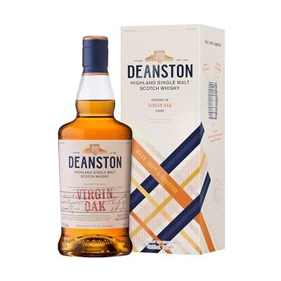 Deanston Virgin Oak Single Malt Scotch Whisky, 46,3% vol, 70 cl, écossais doux, vif et cireux, Whisky Single Malt des Highlands- L'emballage de l'article peut varier - Publicité Deanston Virgin Oak Single Malt Scotch Whisky, 46,3% vol, 70 cl, écossais doux, vif et cireux, Whisky Single Malt des Highlands- L'emballage de l'article peut varier - Publicité