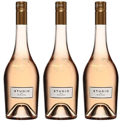 Wine And More Best Of Provence Miraval Studio x3 Rosé Côtes de Provence 2021 75cl - Publicité Wine And More Best Of Provence Miraval Studio x3 Rosé Côtes de Provence 2021 75cl - Publicité