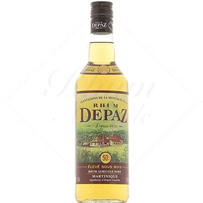 Depaz Ambré Rhum 70cl - Publicité Depaz Ambré Rhum 70cl - Publicité