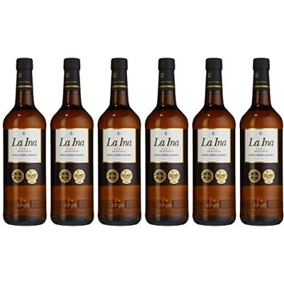 Lustau Emilio S.A. la Ina Sherry Blanco Fino Jerez de Xérès, pack de 6 x 750 ml) - Publicité Lustau Emilio S.A. la Ina Sherry Blanco Fino Jerez de Xérès, pack de 6 x 750 ml) - Publicité