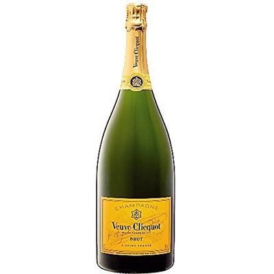 Veuve Clicquot Champagne Brut Carte Jaune Magnum 1.5L - Publicité Veuve Clicquot Champagne Brut Carte Jaune Magnum 1.5L - Publicité