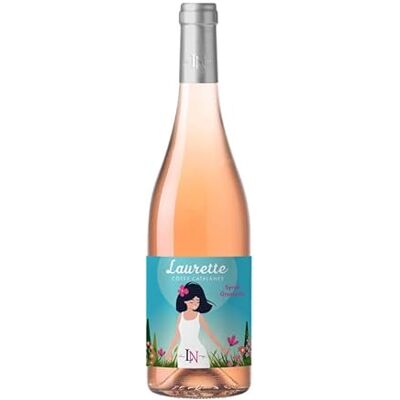 Vignerons sud Roussillon VSR Laure de Nyls Laurette rosé - Publicité Vignerons sud Roussillon VSR Laure de Nyls Laurette rosé - Publicité