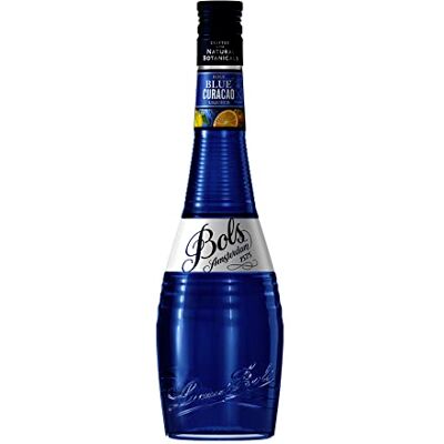 Bols Blue Curaçao Liqueur 21% Vol. 0,7l - Publicité Bols Blue Curaçao Liqueur 21% Vol. 0,7l - Publicité