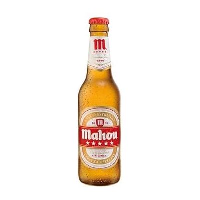 PLANETE DRINKS SPECIALISTE DES BOISSONS DU MONDE BIERE MAHOU 5 ESTRELLAS 33CL - Publicité PLANETE DRINKS SPECIALISTE DES BOISSONS DU MONDE BIERE MAHOU 5 ESTRELLAS 33CL - Publicité