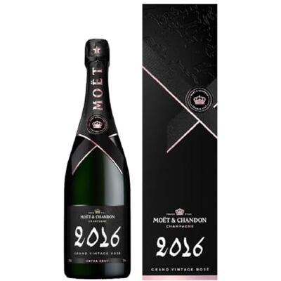 Moët & Chandon Grand Vintage Rosé 2016 75cl 12% étui - Publicité Moët & Chandon Grand Vintage Rosé 2016 75cl 12% étui - Publicité