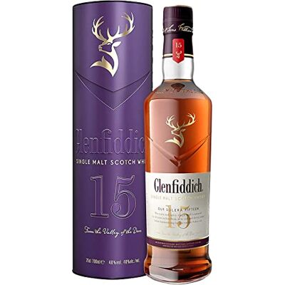 Glenfiddich 15 Years Old Single Malt Scotch Whisky 70 cl - Publicité Glenfiddich 15 Years Old Single Malt Scotch Whisky 70 cl - Publicité