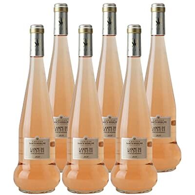 Château Sainte-Roseline Côtes de Provence Cuvée Lampe de Méduse Rosé 2020 Vin AOC Rosé de Provence Alpes Côtes d'Azur Lot de 6x75cl Cépages Cinsault, Grenache - Publicité Château Sainte-Roseline Côtes de Provence Cuvée Lampe de Méduse Rosé 2020 Vin AOC Rosé de Provence Alpes Côtes d'Azur Lot de 6x75cl Cépages Cinsault, Grenache - Publicité