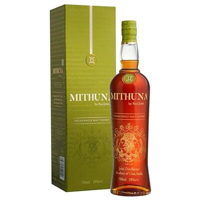Paul John Edition Limitée Mithuna Single Malt Whisky 58° 70cl - Publicité Paul John Edition Limitée Mithuna Single Malt Whisky 58° 70cl - Publicité