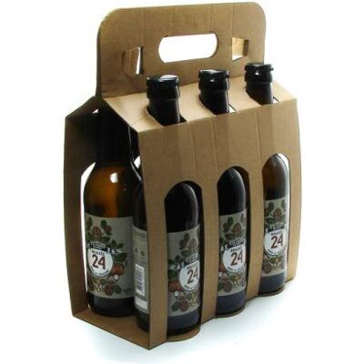 Cellier du Périgord Pack de 6 Bières brassée 24 à la Liqueur de Noix Brasserie Artisanale de Sarlat 33cl x 6 - Publicité Cellier du Périgord Pack de 6 Bières brassée 24 à la Liqueur de Noix Brasserie Artisanale de Sarlat 33cl x 6 - Publicité