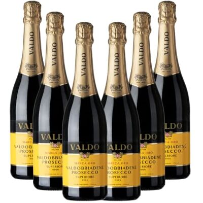Valdo bbiadene Prosecco DOCG Marca Oro 6 x 0.75 l Vénétie Italie - Publicité Valdo bbiadene Prosecco DOCG Marca Oro 6 x 0.75 l Vénétie Italie - Publicité