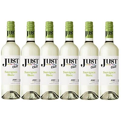 JUST Sauvignon Blanc Vin Blanc 6x0,75l - Publicité JUST Sauvignon Blanc Vin Blanc 6x0,75l - Publicité