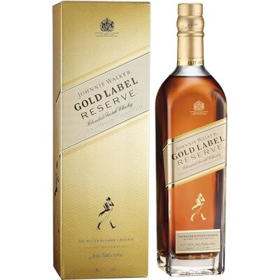 JOHNNIE WALKER Gold Reserve 70cl sous étui - Publicité JOHNNIE WALKER Gold Reserve 70cl sous étui - Publicité