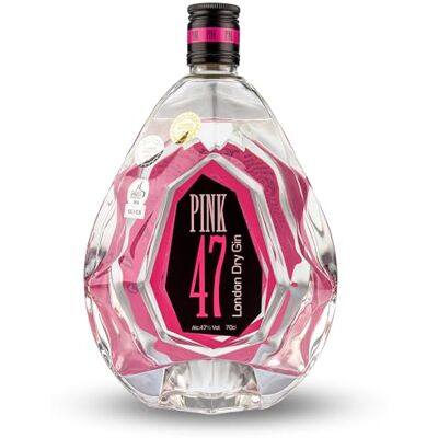 Pink 47 London Dry Gin 47% Vol. 0,7l - Publicité Pink 47 London Dry Gin 47% Vol. 0,7l - Publicité