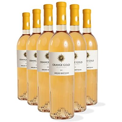 GÉRARD BERTRAND Orange Gold biologique Vin de France 2023 – Lot 6 Bouteilles 75cl vin orange - Publicité GÉRARD BERTRAND Orange Gold biologique Vin de France 2023 – Lot 6 Bouteilles 75cl vin orange - Publicité