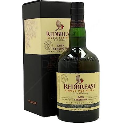 Redbreast 12 YO Cask Strength 0,7L (58,1% Vol.) Irish Whiskey - Publicité Redbreast 12 YO Cask Strength 0,7L (58,1% Vol.) Irish Whiskey - Publicité