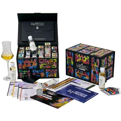 LE CLUB DES CONNAISSEURS degustation de spiritueux Calendrier De L'Avent Spiritueux Français Edition Cumbone 2025-24 x 20ml - Publicité LE CLUB DES CONNAISSEURS degustation de spiritueux Calendrier De L'Avent Spiritueux Français Edition Cumbone 2025-24 x 20ml - Publicité