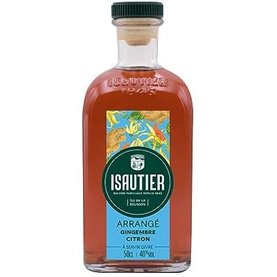 Wine And More Isautier arrangierte Rum Ingwer -Zitrone 40 ° 1x50cl - Publicité Wine And More Isautier arrangierte Rum Ingwer -Zitrone 40 ° 1x50cl - Publicité
