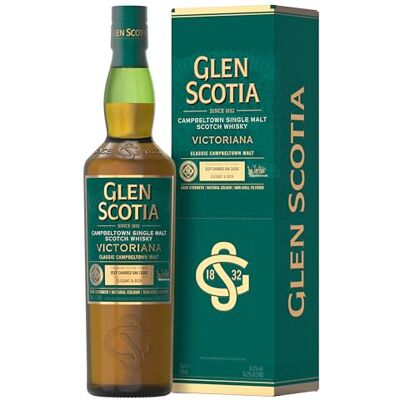 Glen Scotia Victoriana Single Malt Whisky 515° 70CL - Publicité Glen Scotia Victoriana Single Malt Whisky 515° 70CL - Publicité