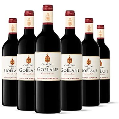 CHATEAU DE GOELANE Château de Goëlane Chœur de l'Aube AOP Bordeaux Supérieur Vin Rouge Millésime 2016 Terra Vitis Lot de 6 bouteilles x 75 cl - Publicité CHATEAU DE GOELANE Château de Goëlane Chœur de l'Aube AOP Bordeaux Supérieur Vin Rouge Millésime 2016 Terra Vitis Lot de 6 bouteilles x 75 cl - Publicité