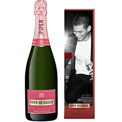 Piper-Heidsieck Piper Heidsieck Champagne Rosé Sauvage La bouteille de 75cl - Publicité Piper-Heidsieck Piper Heidsieck Champagne Rosé Sauvage La bouteille de 75cl - Publicité