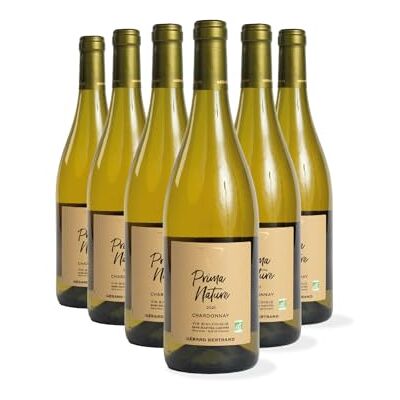 GÉRARD BERTRAND Prima Nature chardonnay 2024 Lot 6 bouteilles 75cl - Publicité GÉRARD BERTRAND Prima Nature chardonnay 2024 Lot 6 bouteilles 75cl - Publicité