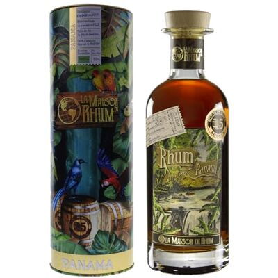 La Maison du Rhum PANAMA 2007/2022 Batch N° 5 55% Vol. 0,7l in Tinbox - Publicité La Maison du Rhum PANAMA 2007/2022 Batch N° 5 55% Vol. 0,7l in Tinbox - Publicité