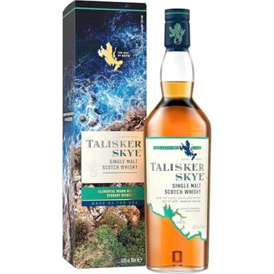 TALISKER Skye Single Malt Scotch Whisky 70 cl - Publicité TALISKER Skye Single Malt Scotch Whisky 70 cl - Publicité