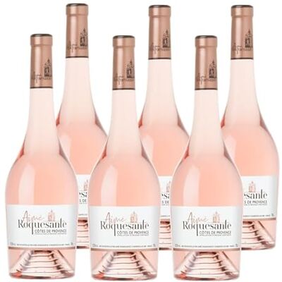 Roquesante Aimé Vin Rosé AOP Côtes de Provence 6 bouteilles x75cl - Publicité Roquesante Aimé Vin Rosé AOP Côtes de Provence 6 bouteilles x75cl - Publicité