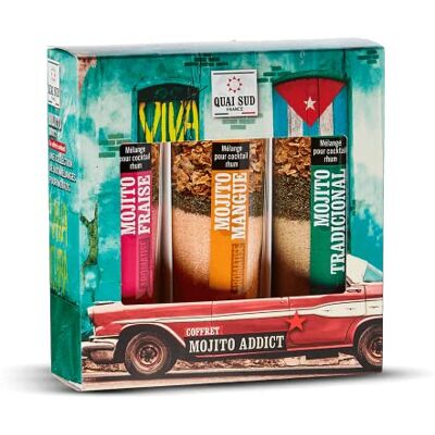 QUAI SUD Coffret 'Mojito addict' - Publicité QUAI SUD Coffret 'Mojito addict' - Publicité