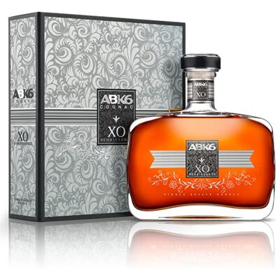 ABK6 Cognac XO Renaissance single estate Carafe 70cl coffret individuel World Best Cognac 2019-40° - Publicité ABK6 Cognac XO Renaissance single estate Carafe 70cl coffret individuel World Best Cognac 2019-40° - Publicité