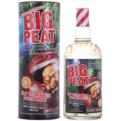 Big Peat Douglas Laing Limited Christmas Edition 2020 53,1% Vol. 0,7l in Giftbox - Publicité Big Peat Douglas Laing Limited Christmas Edition 2020 53,1% Vol. 0,7l in Giftbox - Publicité