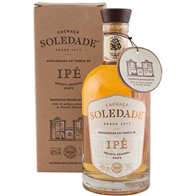 Soledade Cachaça Vieillie IPE 70 cl - Publicité Soledade Cachaça Vieillie IPE 70 cl - Publicité