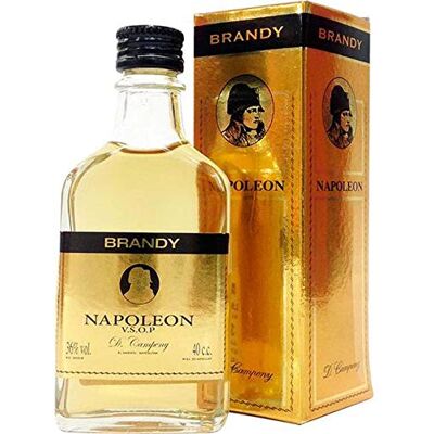 Napoleon Brandy Miniature 5 cl - Publicité Napoleon Brandy Miniature 5 cl - Publicité