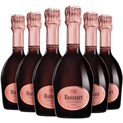 Ruinart Champagne Rosé 12% Caisse 6 x 75cl - Publicité Ruinart Champagne Rosé 12% Caisse 6 x 75cl - Publicité