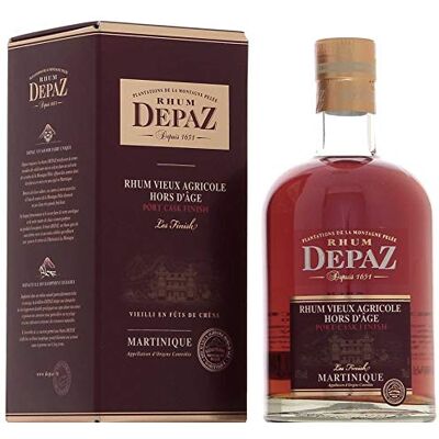 Depaz Rhum Port Cask Finish VSOP Très Vieux Rhum Agricole - Publicité Depaz Rhum Port Cask Finish VSOP Très Vieux Rhum Agricole - Publicité