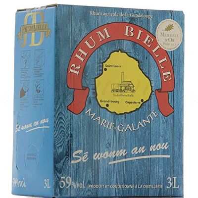 Bielle Blanc 59° Cubi 3 litres - Publicité Bielle Blanc 59° Cubi 3 litres - Publicité