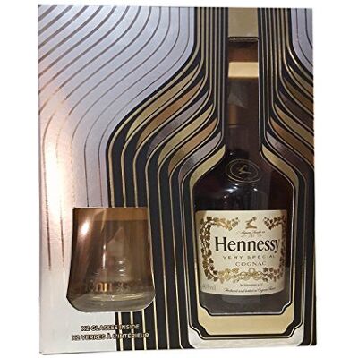Hennessy Very Special Cognac 40% Giftbox With 2 Glasses 700 ml - Publicité Hennessy Very Special Cognac 40% Giftbox With 2 Glasses 700 ml - Publicité